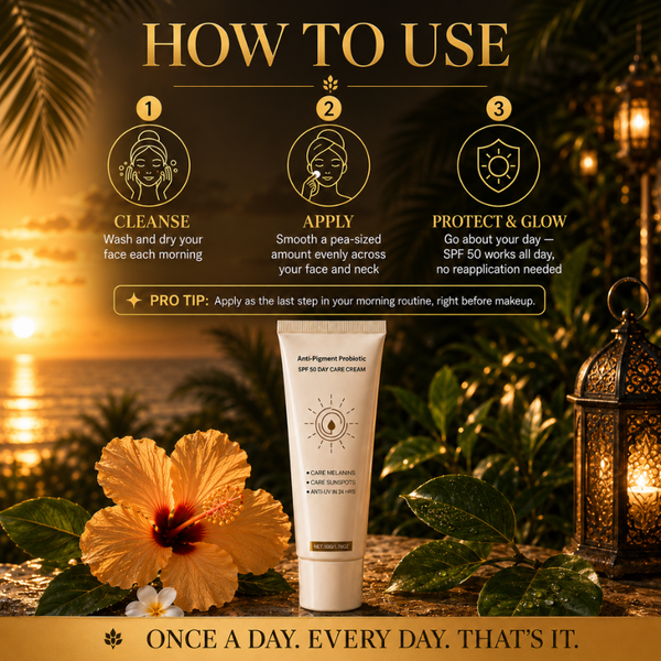 Skinéra Lumière Shield Anti-Pigment Probiotic SPF 50 Suncreen 